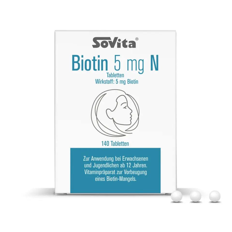 sovita biotin 5 mg n tabletten