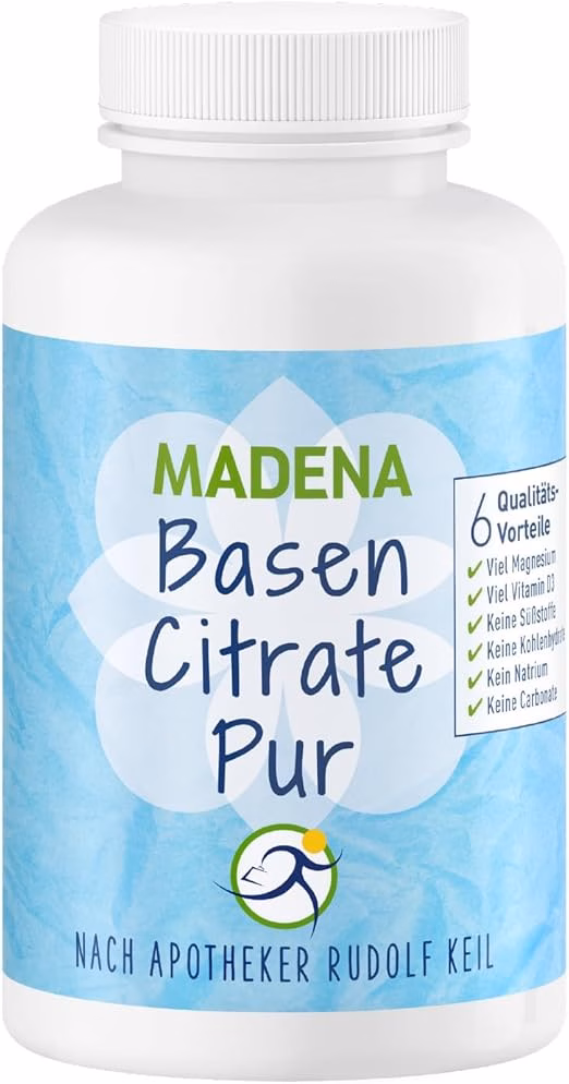 Nahrungsergänzungsmittel für Säure-Basen-Haushalt