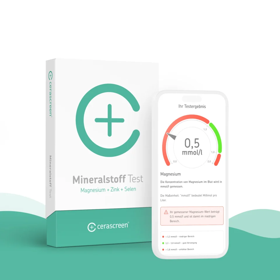 Zink testen Mit dem Mineralstoff-Test (Magnesium + Zink + Selen)