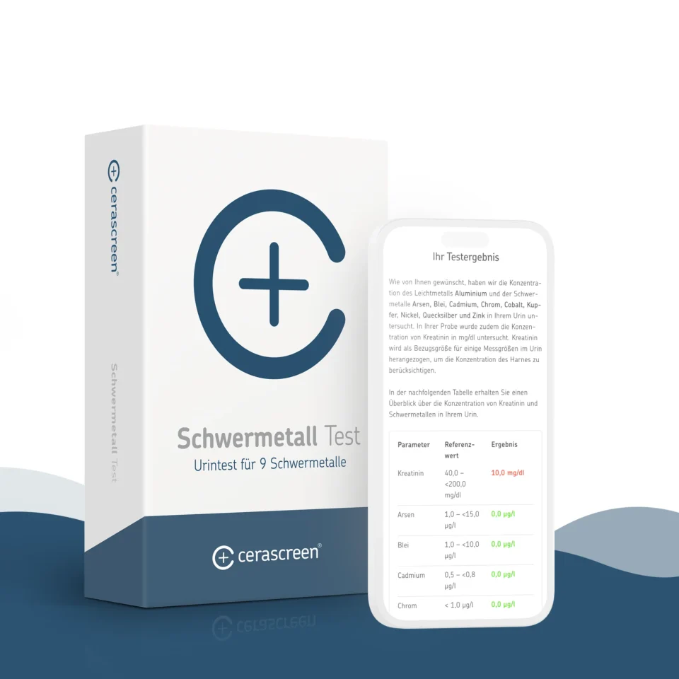 Schwermetall Test