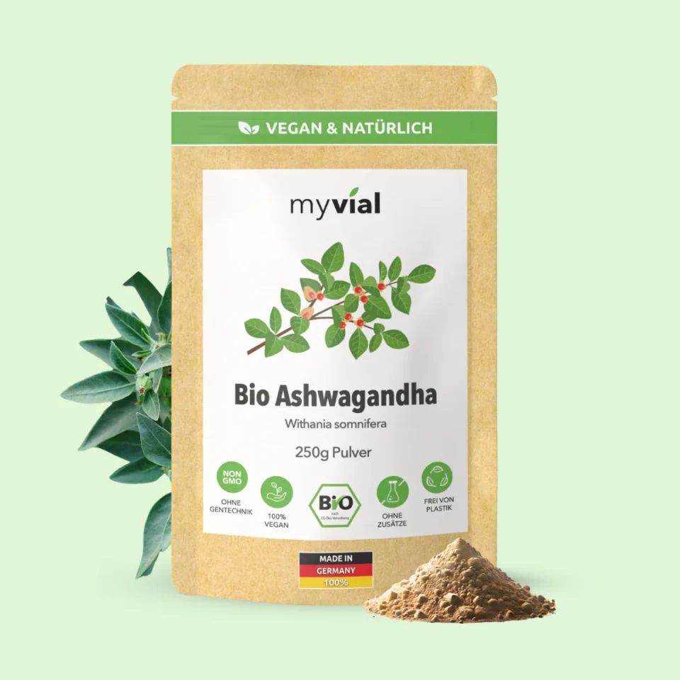 Bio Ashwagandha Pulver,Myvial