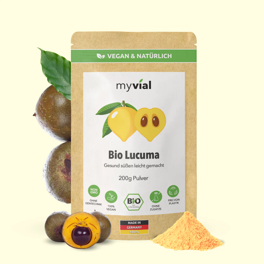 Bio Lucuma Pulver, Myvial