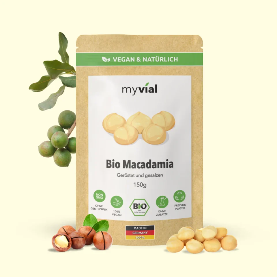 Bio Macadamia Nüsse, Myvial