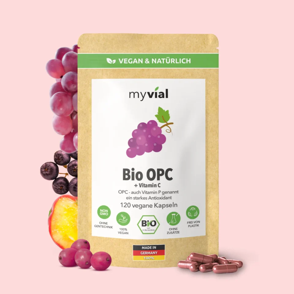 Bio OPC Kapseln mit Vitamin C, Myvial