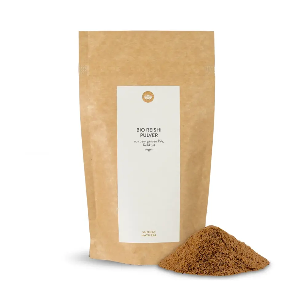 Bio Reishi Pulver Rohkost