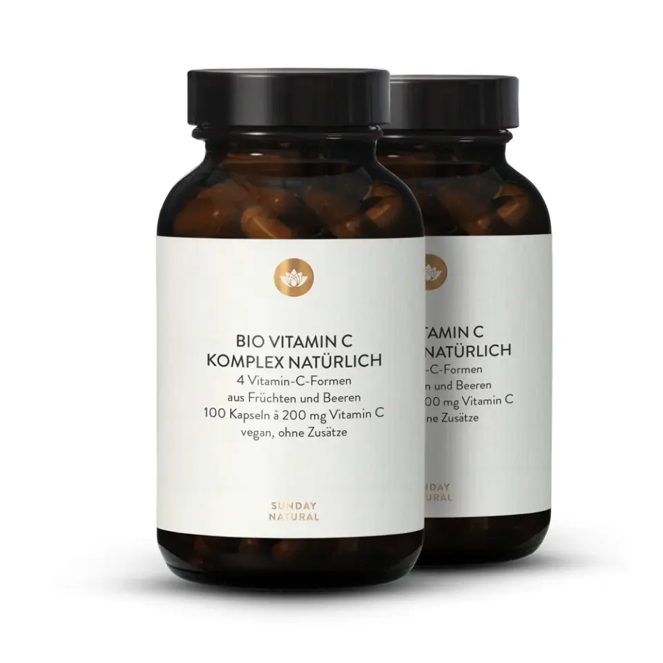 Vitamin C Komplex Bio Natürlich 10 Bio Beeren & Früchte
