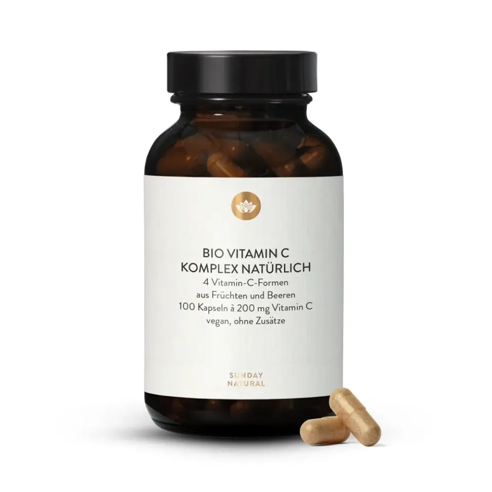 Vitamin C Komplex Bio Natürlich 10 Bio Beeren & Früchte