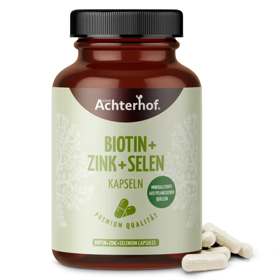 biotin + zink + selen kapseln (120 kapseln)