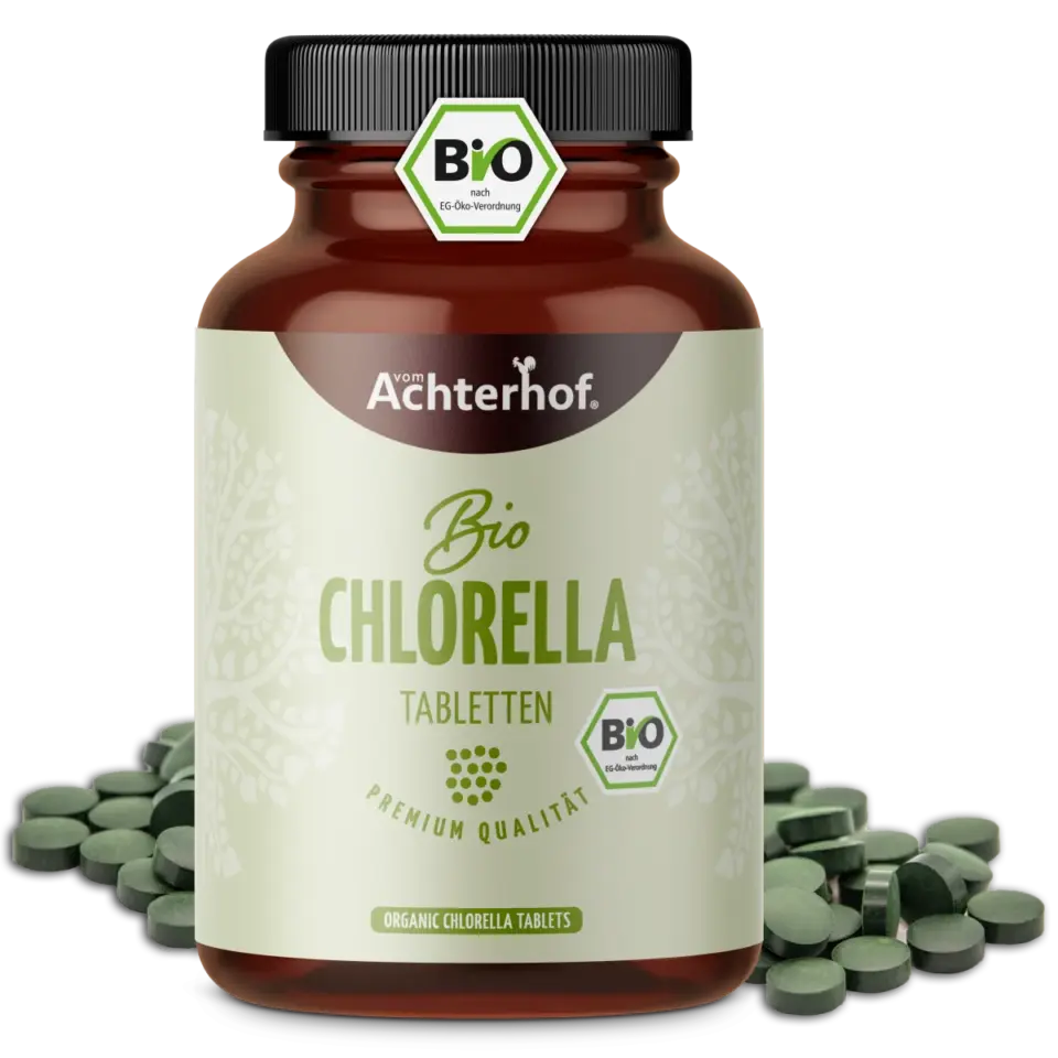 Chlorella Algen Tabletten Bio (400 Tabletten)