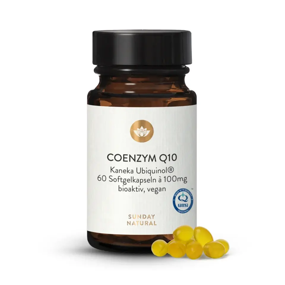 Coenzym Q10 Kaneka Ubiquinol® 100 mg Bioaktiv