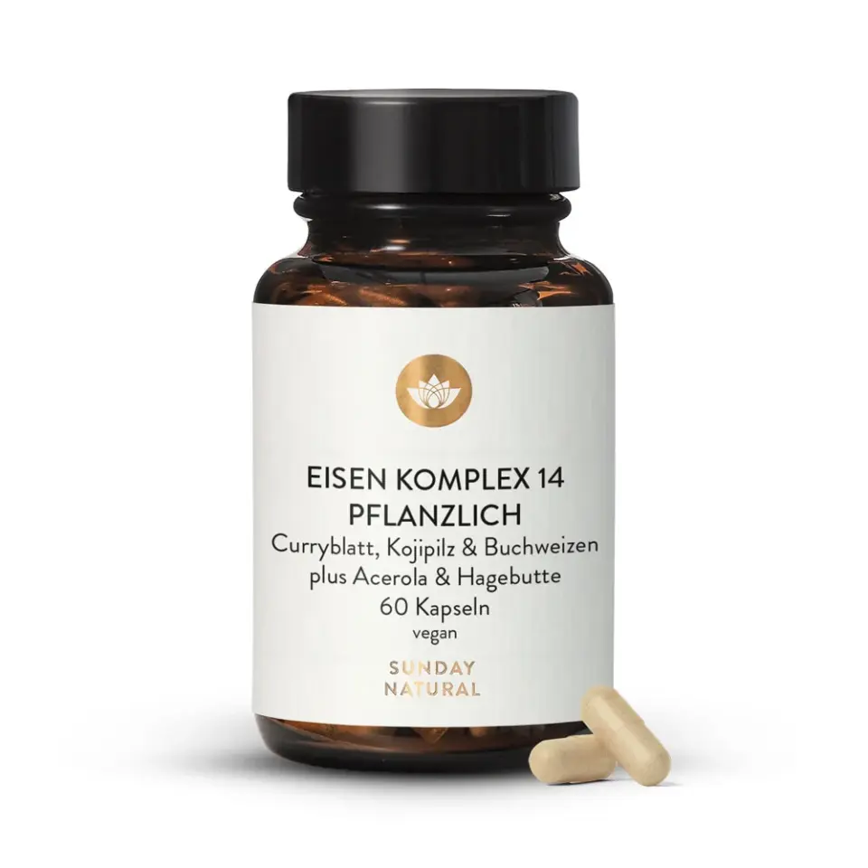 Eisen Komplex Pflanzlich 14 mg rein pflanzlich
