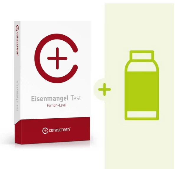 eisen vorsorgeset: test + supplement