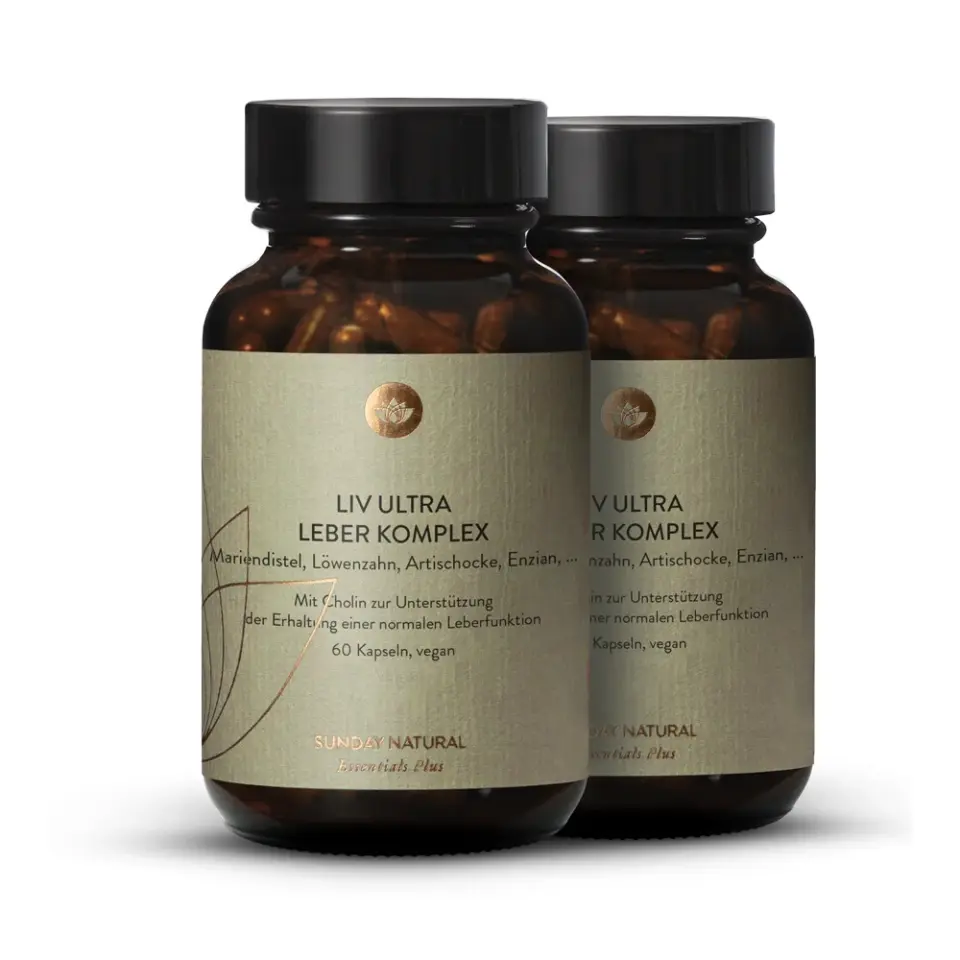 Liv Ultra Leber Komplex Mariendistel, Cholin, Vorteilsset