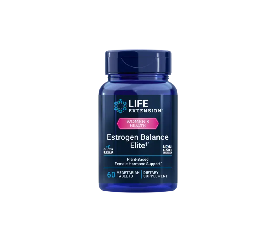 Estrogen Balance Elite – 60 Tabletten zur natürlichen Unterstützung des Östrogenhaushalts bei Frauen
