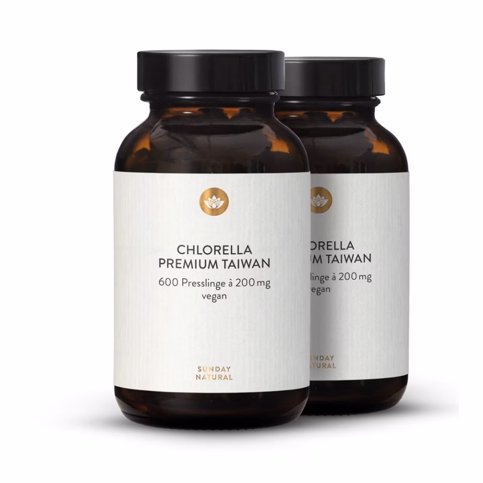 Chlorella Taiwan Presslinge Vorteilsset