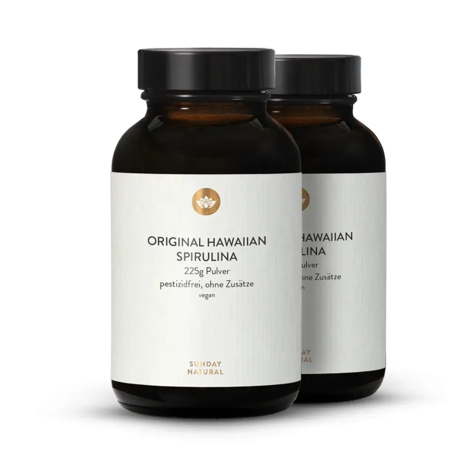 spirulina hawaii pulver vorteilsset, rohkost, pestizidfrei