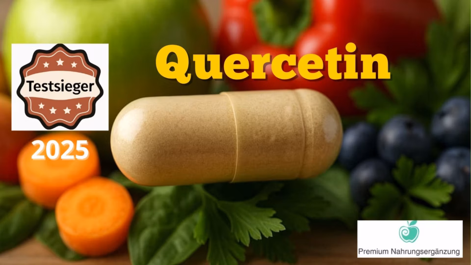 Quercetin Testsieger 2025 – Beste Nahrungsergänzungsmittel im Vergleich