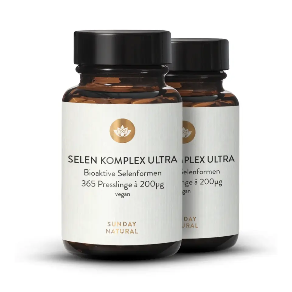 Selen Komplex Ultra 200µg Bioaktiv , Set