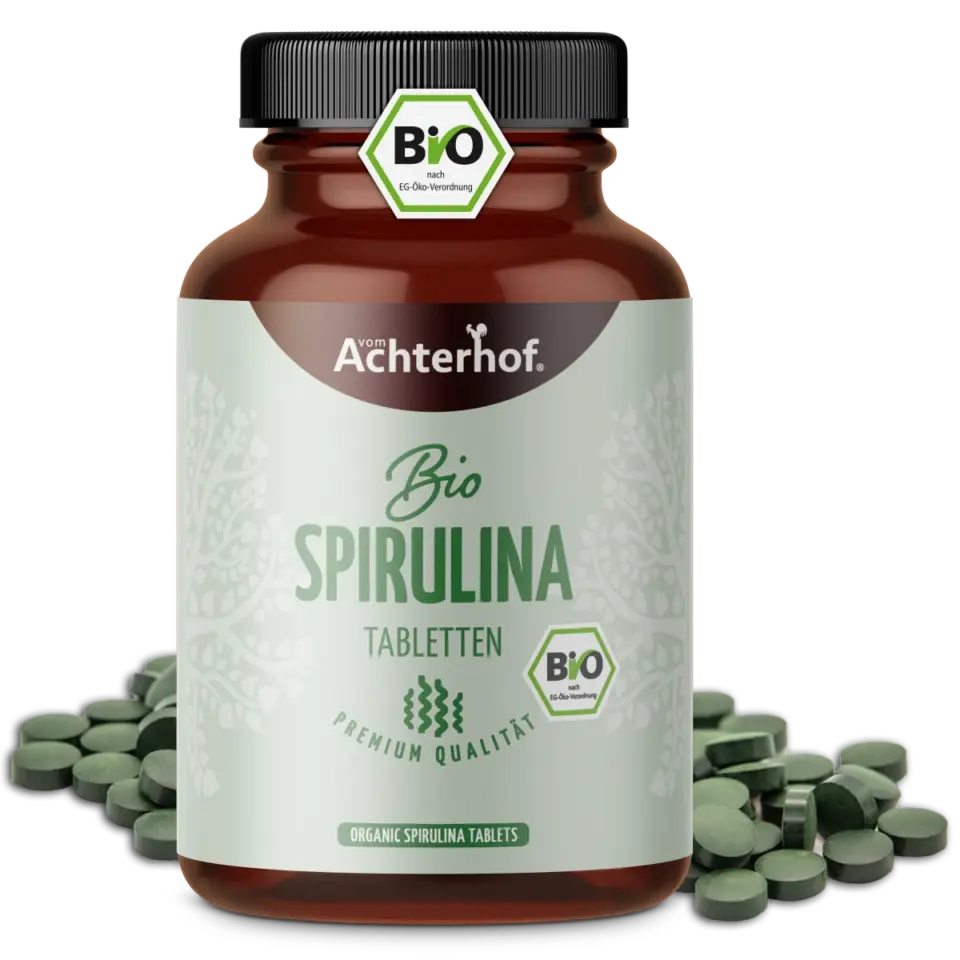 Spirulina Algen Tabletten Bio (400 Tabletten)